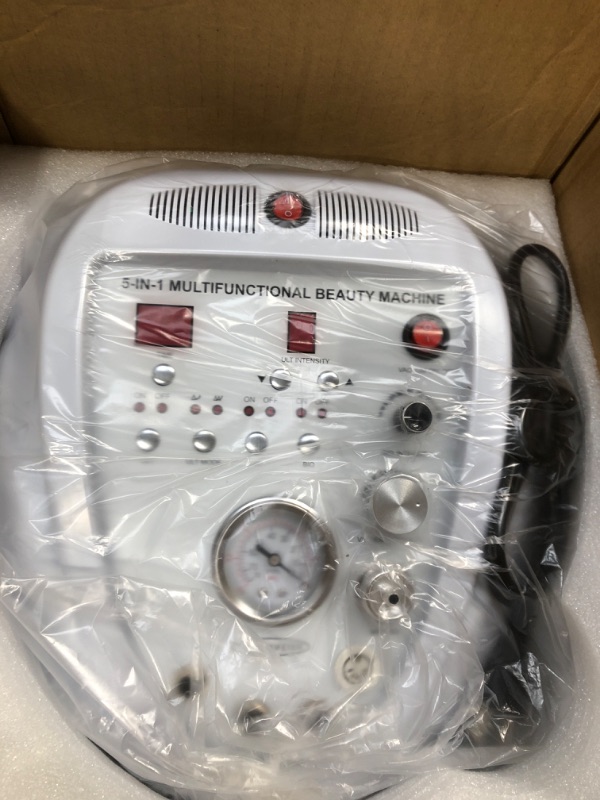 Photo 1 of 5 in 1 Micro Diamondermabrasion Machine, Mcwdoit Facial Machine 68cmhg Professional Home Use Skin Care