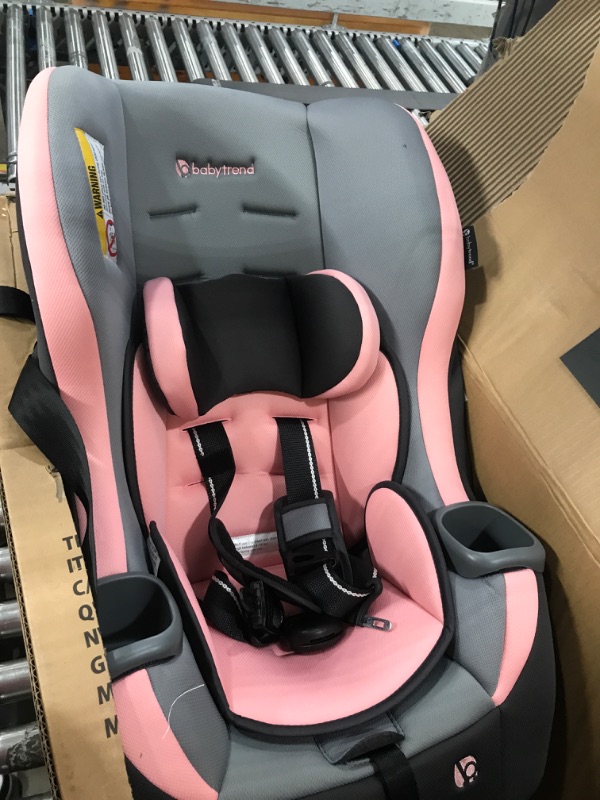 Photo 3 of Baby Trend Trooper 3-in-1 Convertible Car Seat, Quartz Pink