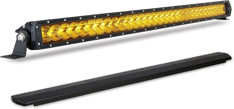 Photo 1 of BIGLION.X 22inch Amber LED Light Bar 200w Spot Flood Combo Single Row Off Road