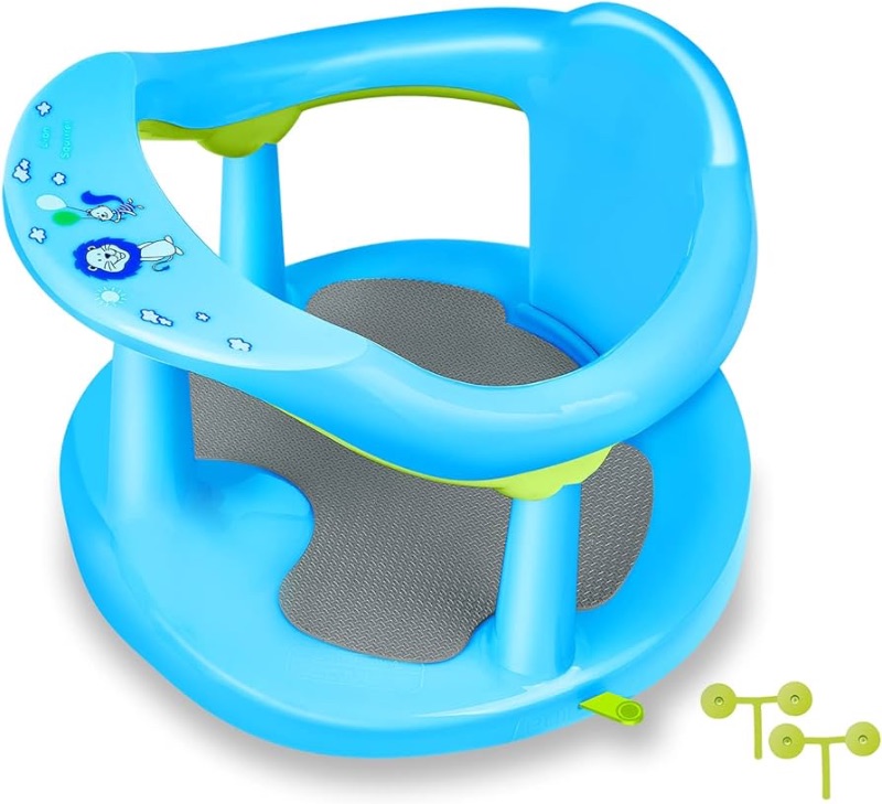 Photo 1 of Baby Bath Seat for Babies 6 Months & Up/Integrated Non-Slip Mat/Infant Bath Seat Ring for Sitting Up in The Tub with Suction Cups (Inapplicable to Textured Tub)