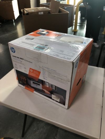 Photo 1 of HP LaserJet MFP M234sdwe Wireless Black and White All-in-One Printer with built-in Ethernet & fast 2-sided printing, HP+ and bonus 6 months Instant Ink (6GX01E)