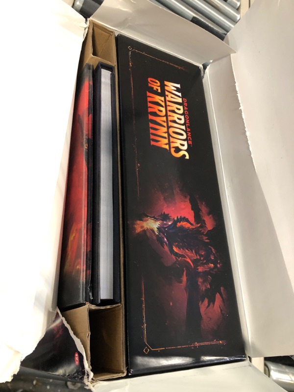 Photo 3 of Dungeons and Dragons Dragonlance: Shadow of The Dragon Queen Deluxe Edition (D&D Adventure, DM Screen + Warriors of Krynn Board Game) (D09880000)
