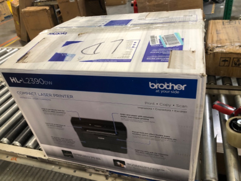 Photo 2 of Brother HLL2305W Compact Mono Laser Single Function Printer with Wireless and Mobile Device Printing
