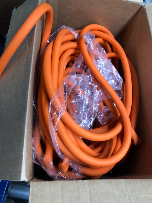 Photo 3 of YAMATIC Heavy Duty Garden Hose 5/8 in x 75 ft, Super Flexible Water Hose, All-weather, Lightweight, Burst 600 PSI