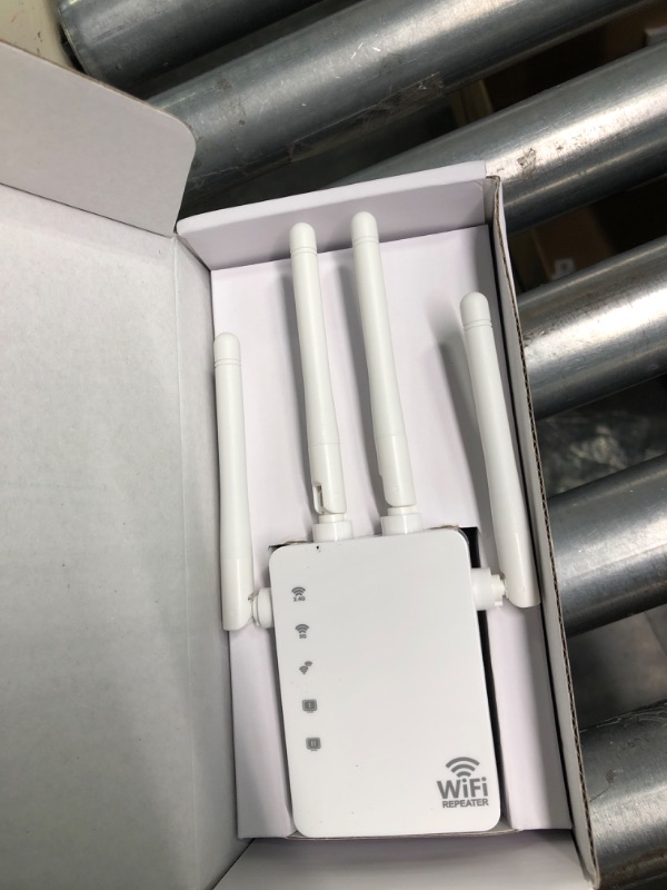 Photo 3 of 2023 WiFi Extender?5G Dual Band 1200Mbps Fastest WiFi Long Range Extenders Booster Covers Up to 8500 Sq.Ft and 40 Devices Wireless Internet Repeater and Signal Amplifier for Home Easy Setup