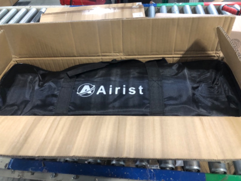 Photo 1 of Airist Heavy Duty Volleyball Net Outdoor with Steel Anti-Sag System, Adjustable Aluminum Poles, Professional Volleyball Nets Set for Backyard and Beach, Volleyball and Carrying Bag Blue