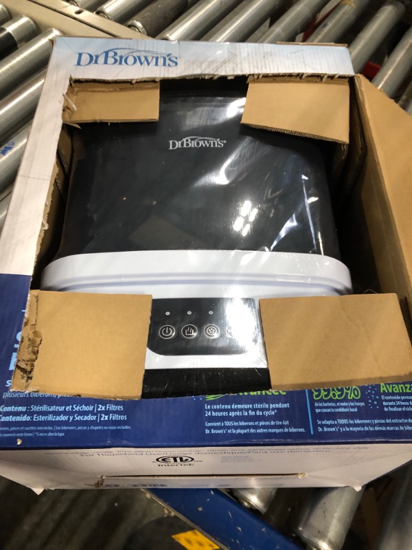 Photo 1 of Dr. Brown's All-in-One Sterilizer and Dryer for Baby Bottles, Parts & Other Newborn Essentials
