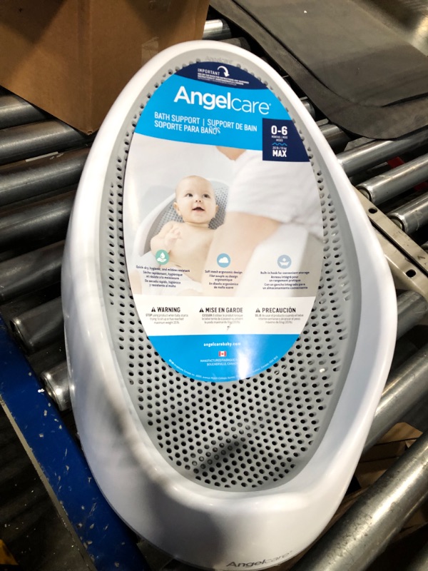 Photo 3 of Angelcare Baby Bath Support (Grey) | Ideal for Babies Less Than 6 Months Old
