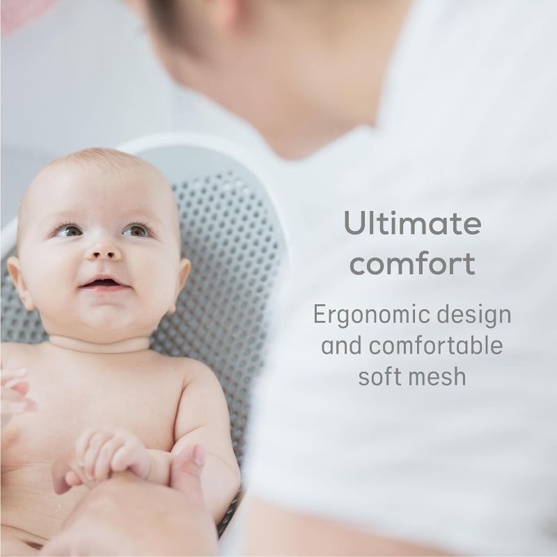 Photo 1 of Angelcare Baby Bath Support (Grey) | Ideal for Babies Less Than 6 Months Old

