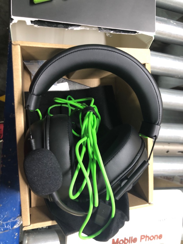 Photo 3 of Razer BlackShark V2 X USB Wired Esports Gaming Headset: 7.1 Surround Sound - 50mm Drivers - 240g Lightweight Build - Noise Cancelling Mic - Hybrid Memory Foam Cushions - Long Lasting Comfort - Black Classic Black USB