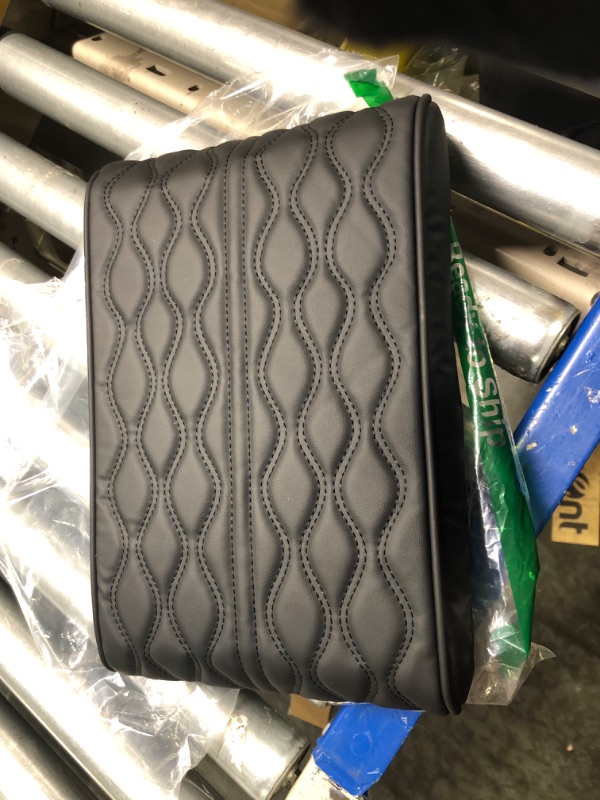 Photo 1 of BIPROS Armrest Cover for Car, Center Console Cover,Arm Rest Cover for Car,Car Armrest Cover,Suitable for Most Vehicle, SUV, Truck, Car. (A-Black)