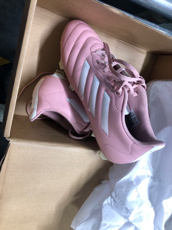 Photo 2 of adidas Unisex Goletto VIII Firm Ground Soccer Shoe  SIZE 10 Team Shock Pink/Core Black/Core Black