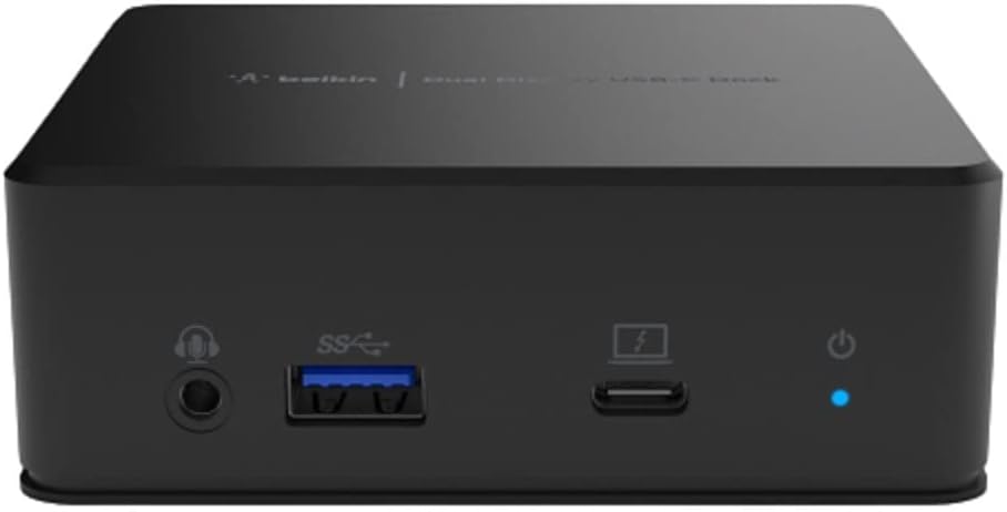 Photo 1 of ***MUST DOWNLOAD DISPLAYLINK DRIVERS BEFORE USE***

Belkin USB C Docking Station - USB Hub Dual 4k Computer Monitor Display - Dual HDMI, Thunderbolt, USB, Ethernet Ports - USB C Hub - 85W PD Power Delivery for Macbook Pro, iPad Pro & Chromebook Laptop
