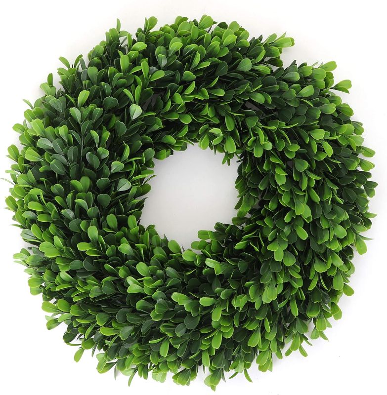 Photo 1 of 3rd Street Inn Soft Touch Holly Wreath - Front Door Wreath - Greenery Wreath - Indoor/Outdoor Wreaths for Front Door - Farmhouse Wreath - Spring Wreath/Summer Wreath/Winter Wreath (16" / MD)
