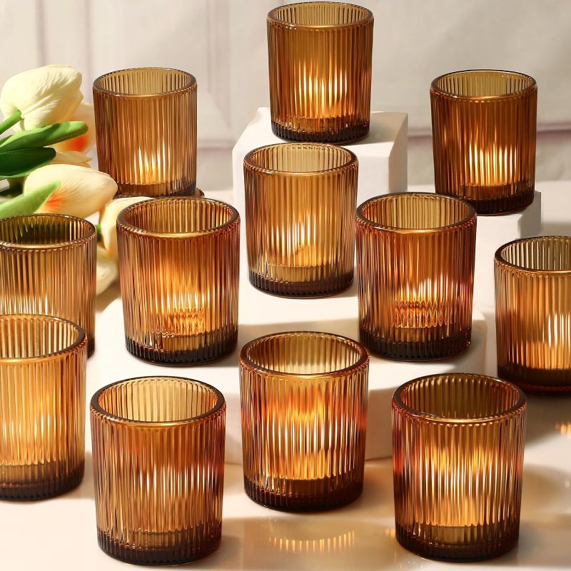 Photo 1 of 24 pack voltine candle amber