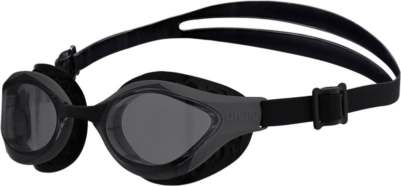 Photo 1 of ARENA Unisex Adult Air-Bold Swipe Anti-Fog Training Swim Goggles Men/Women Cushioned Seals Large Fit Mirror/Non-Mirror Lens
