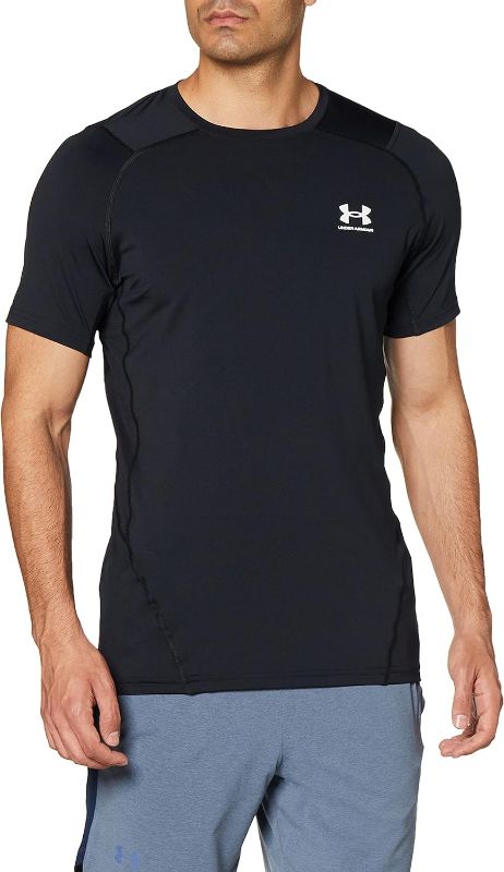 Photo 1 of Under Armour Men's HeatGear Fitted Short-Sleeve T-Shirt
