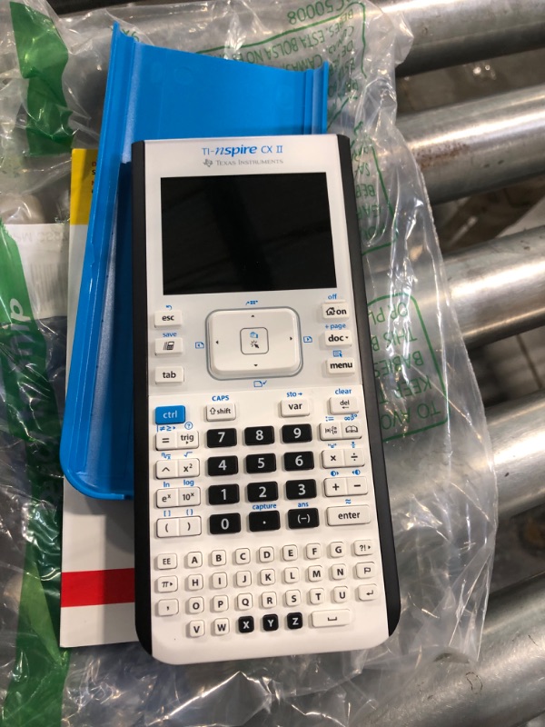 Photo 3 of Texas Instruments TI-Nspire CX II Color Graphing Calculator with Student Software (PC/Mac) White 3.54 x 7.48
