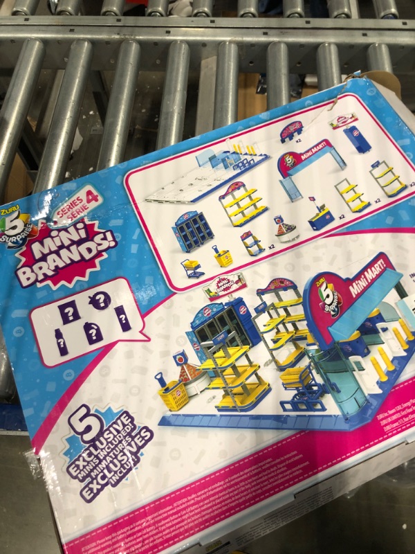 Photo 2 of 5 Surprise Mini Brands - Mini Mart Playset by ZURU (Series 4) Exclusive and Mystery Collectibles