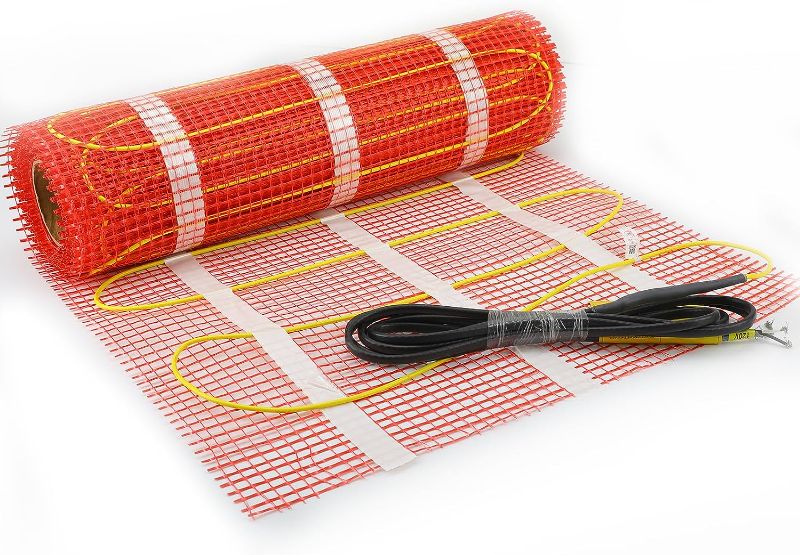 Photo 1 of 90 sqft HEATIT Warmmat Electric Radiant Self-adhesive Floor Heat Heating System
