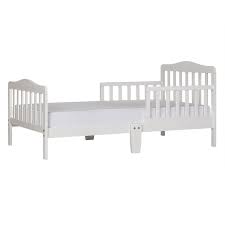 Photo 1 of Dream On Me Classic Design Toddler Bed in White, Greenguard Gold Certified
