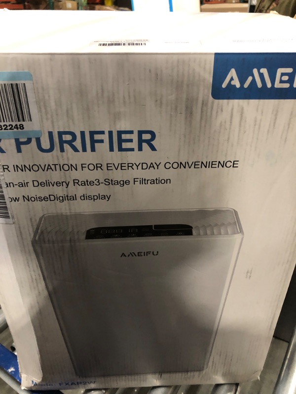 Photo 2 of Air Purifiers for Home Large Room up to 1640ft², AMEIFU Hepa Air Purifiers, H13 True HEPA Air Filter for Pets Hair, Dander, Smoke, Pollen, Smell, 3 Fan Speeds, 5 Timer, Sleep Mode 15DB Air Cleaner air purifiers with filter