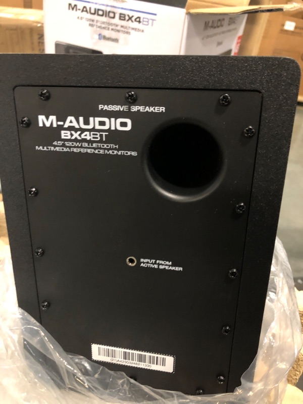 Photo 3 of M-Audio BX4BT 4.5" Bluetooth Studio Monitors, HD PC Speakers for Recording and Multimedia & Marantz Professional MPM-1000 - Studio Recording XLR Condenser Microphone