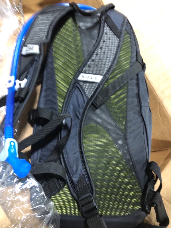 Photo 3 of **USED** CamelBak M.U.L.E. Mountain Biking Hydration Backpack - Easy Refilling Hydration Backpack - Magnetic Tube Trap - 100 oz. 100 oz Black