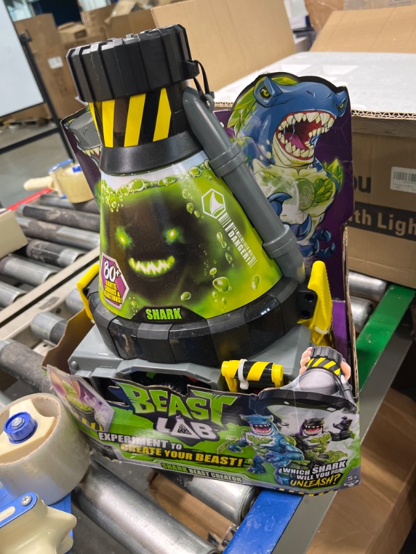 Photo 2 of Beast Lab – Shark Beast Creator. Add Ingredients & Follow The Experiment's Steps to Create Your Beast! with Real Bio Mist & 80+ Lights, Sounds and Reactions – Shark Style May Vary Sharks