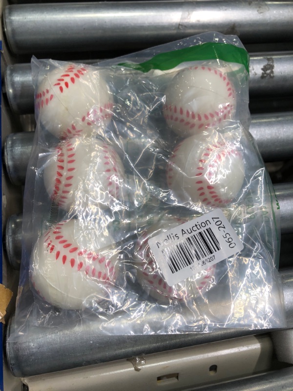 Photo 2 of Baseball Sports Themed 2.5-Inch Foam Squeeze Balls for Stress Relief