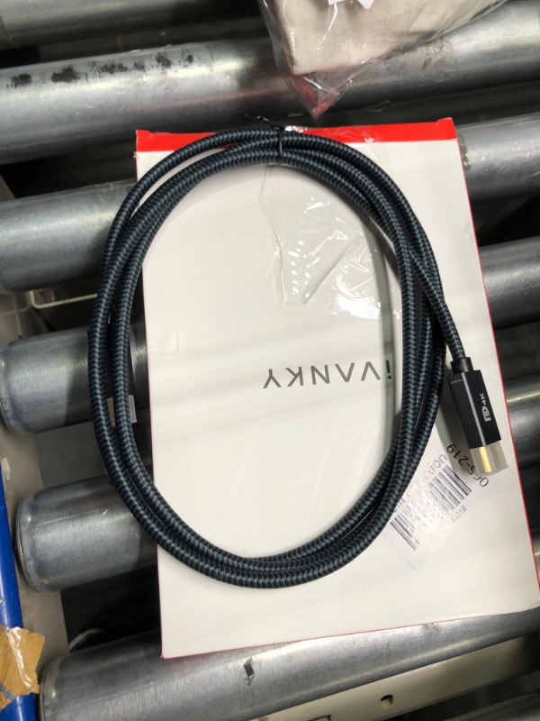 Photo 3 of VESA Certified DisplayPort Cable 1.4, iVANKY 8K DP Cable 6.6ft (8K@60Hz, 4K@144Hz, 2K@240Hz)HBR3 Support 32.4Gbps, HDR, HDCP 2.2, FreeSync G-Sync, Braided Display Port for Gaming Monitor, Graphics, PC 6.6 Feet