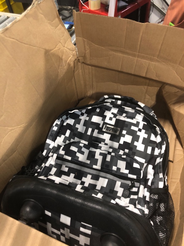 Photo 1 of J World New York Camo Wheels Rolling Backpack