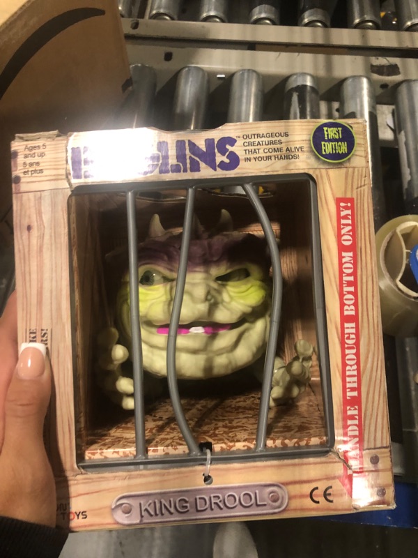 Photo 3 of Boglins King Drool 8” Collectible Figure with Super Stretchy Skin & Movable Eyes and Mouth, Popular Retro Toy from The 80's for Kids and Collectors