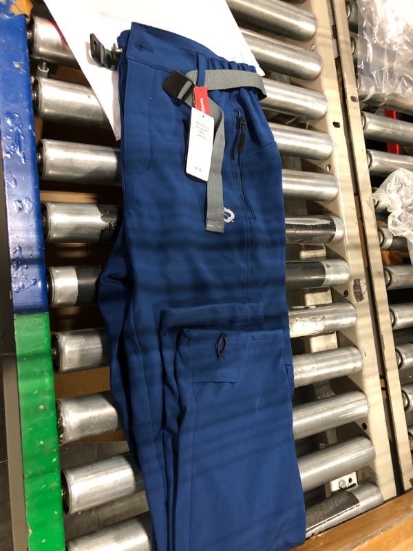 Photo 1 of BALEAF Women's Hiking Pants Fleece Lined Waterproof Cold Weather insulated Ski Snow Pant Warm Winter Soft Shell B06-deep Blue Small