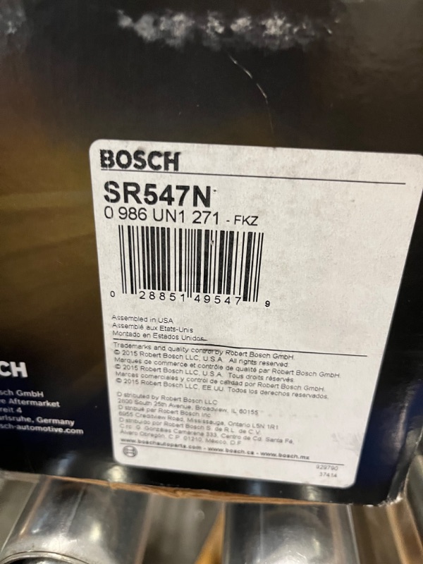 Photo 3 of Bosch SR547N Premium 100% New Starter - Compatible With Select 1982-95 Buick, Cadillac, Chevrolet, GMC, Oldsmobile