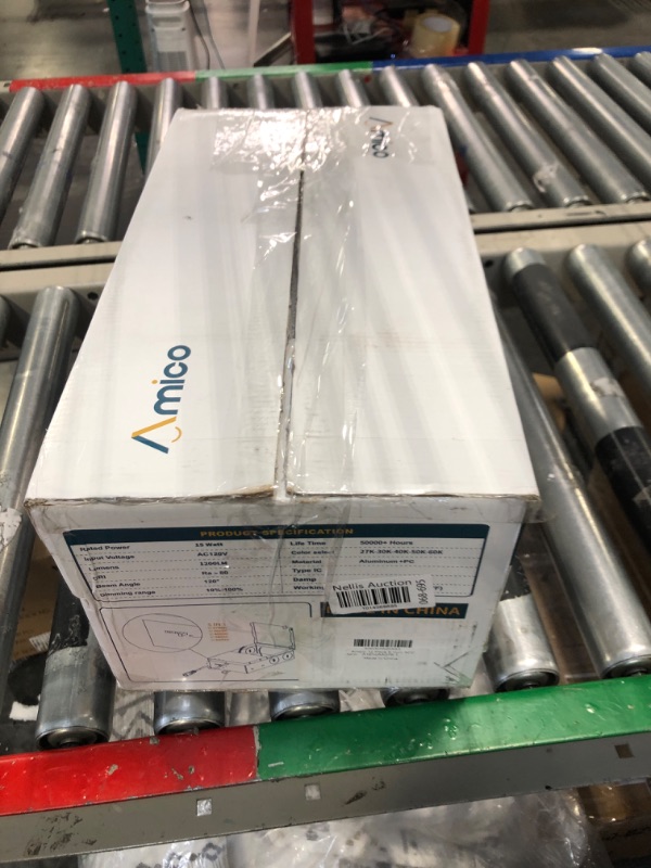 Photo 1 of VOLISUN 12 Pack 6 inch Recessed Lighting, 5CCT LED Recessed Light with Junction Box, 2700K-5000K Selectable, 13W Eqv 120W, 1080LM Dimmable Canless Wafer Downlight, LED Ceiling Light ETL Certificated