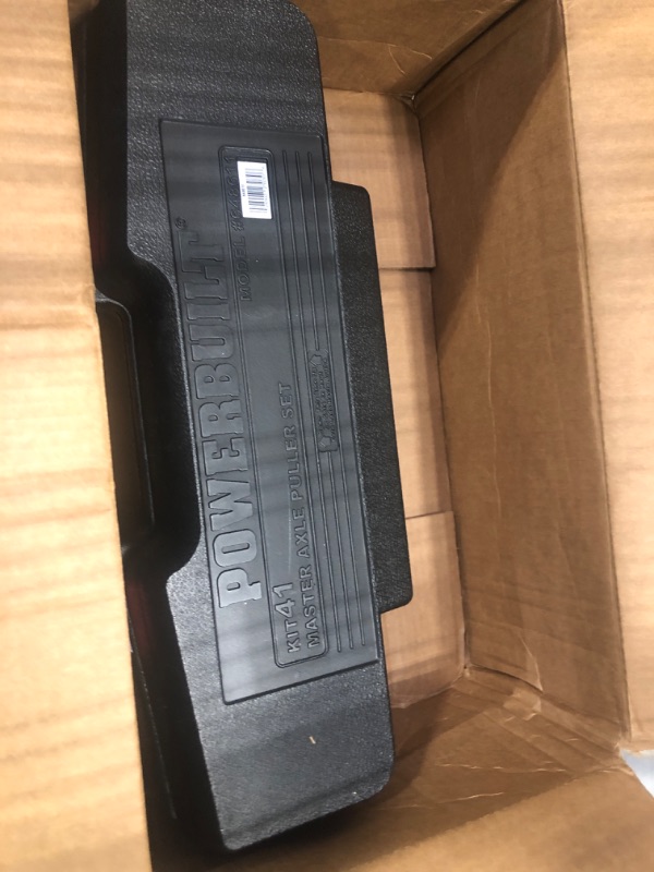 Photo 1 of Powerbuilt Master Axle Puller Tool Set, Remove Car Front and Rear, Bearings and Seals, Vehicle Repair 21 Piece Kit - 648611 & Powerbuilt 10 Pc. Bearing And Race Installer Kit - 948004