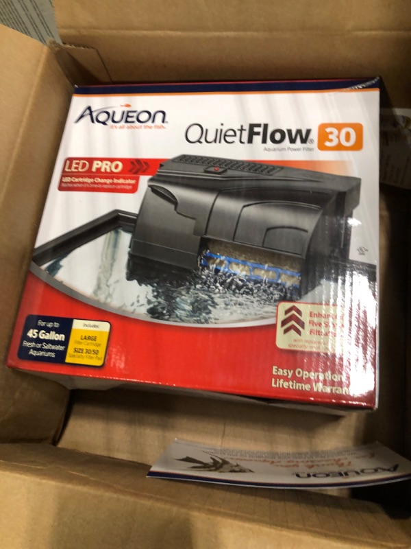 Photo 3 of Aqueon Aquarium Filter Kit w/Media 