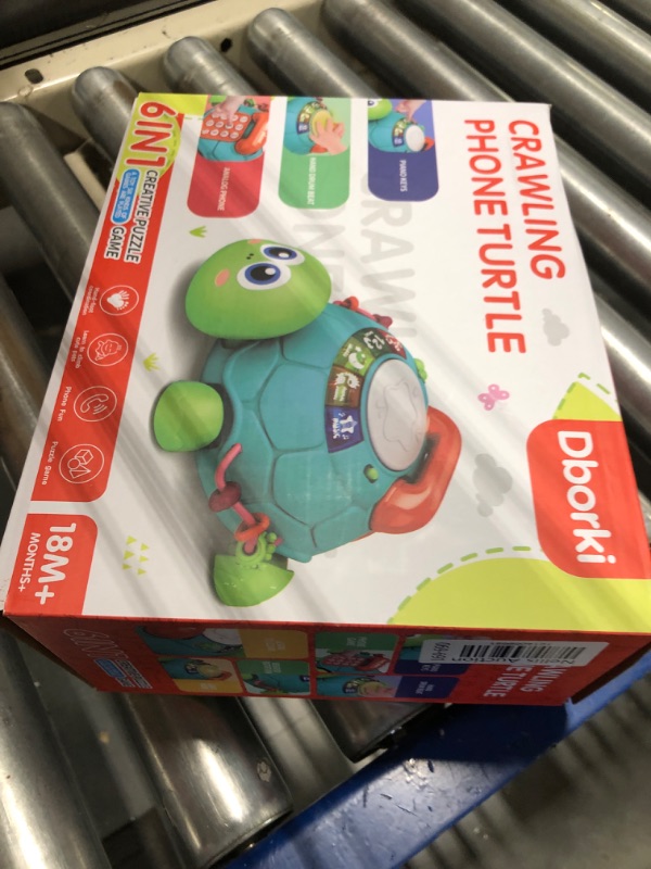 Photo 1 of Baby Toys 12-18 Months, Light Up Baby Toys 6 to 12 Months Musical Turtle with Letters Numbers Phone Infant Baby Toys for 6 9 12 18 Months Educational Learning Toys for 1 2 3 Year Old Boy Girl Gifts