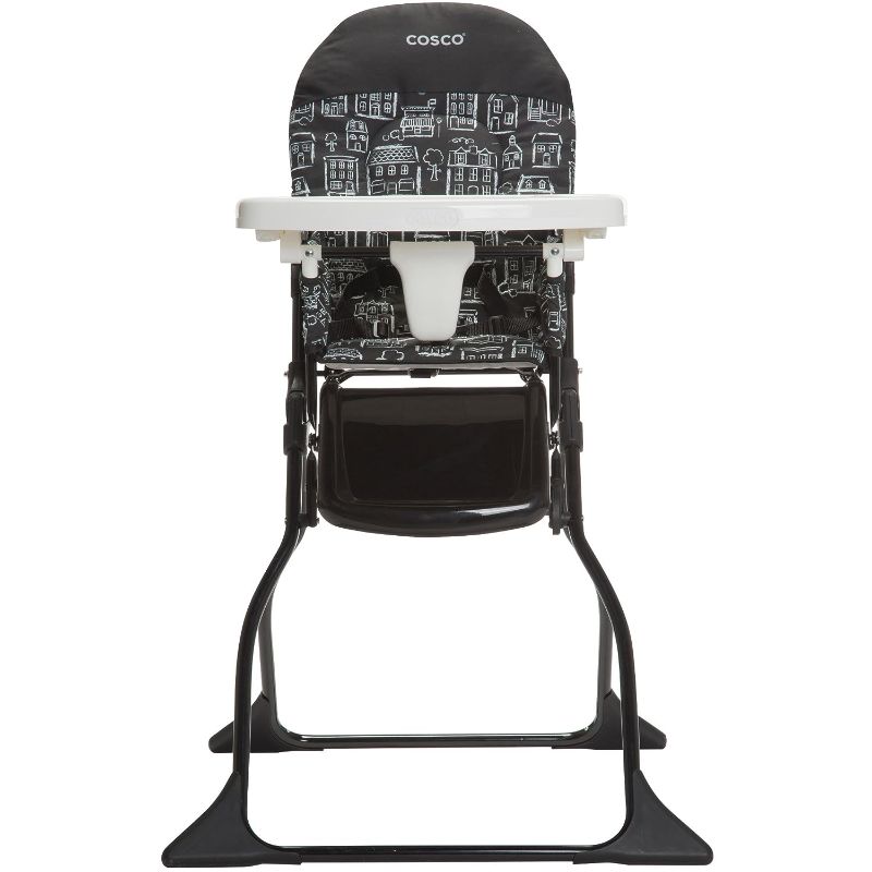 Photo 1 of Cosco Simple Fold High Chair, Poppy Field Poppy Field 28.5x23.5x38.7 Inch (Pack of 1)