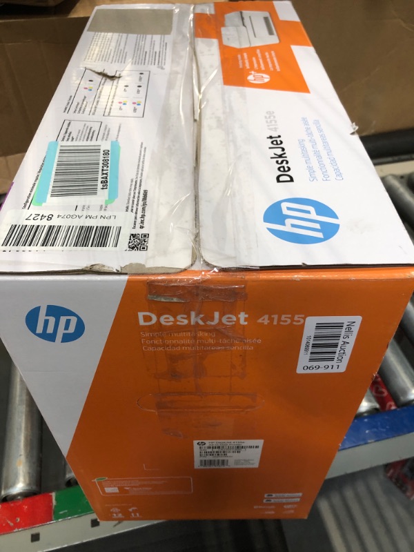 Photo 2 of HP DeskJet 4155e Wireless Color All-in-One Printer & 67XL Tri-Color High-Yield Ink Cartridge | 3YM58AN & 67XL Black High-Yield Ink Cartridge | 3YM57AN Printer + Tri-color Ink + Black Ink