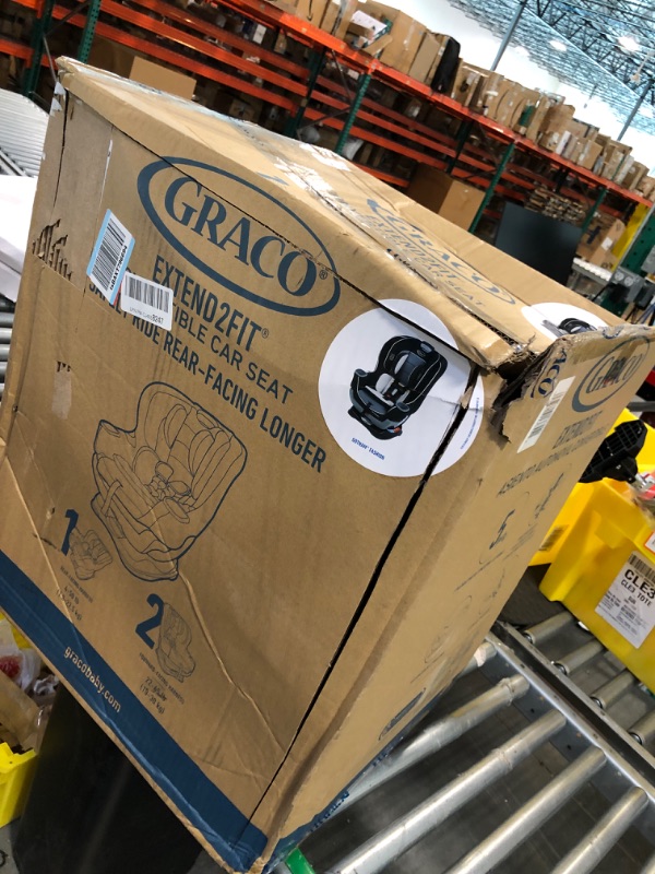 Photo 1 of Graco Extend2Fit Convertible Car Seat, Gotham