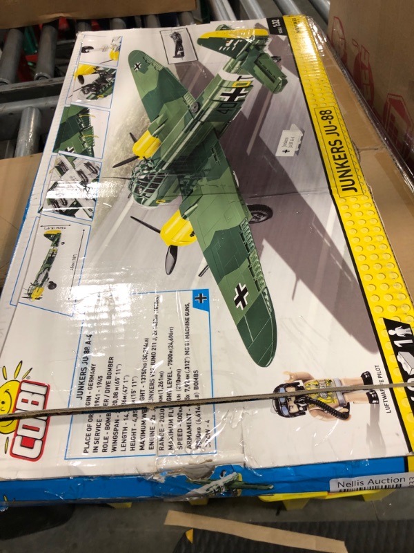 Photo 2 of COBI Historical Collection World War II Junkers JU-88 Plane Single