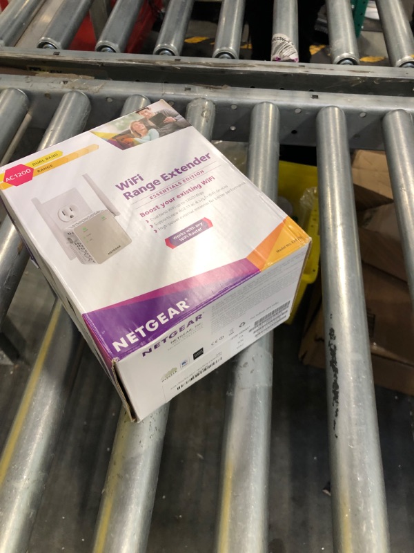 Photo 1 of NETGEAR Wi-Fi Range Extender EX6120 - Coverage Up to 1500 Sq Ft and 25 Devices with AC1200 Dual Band Wireless Signal Booster & Repeater (Up to 1200Mbps Speed), and Compact Wall Plug Design WiFi Extender AC1200