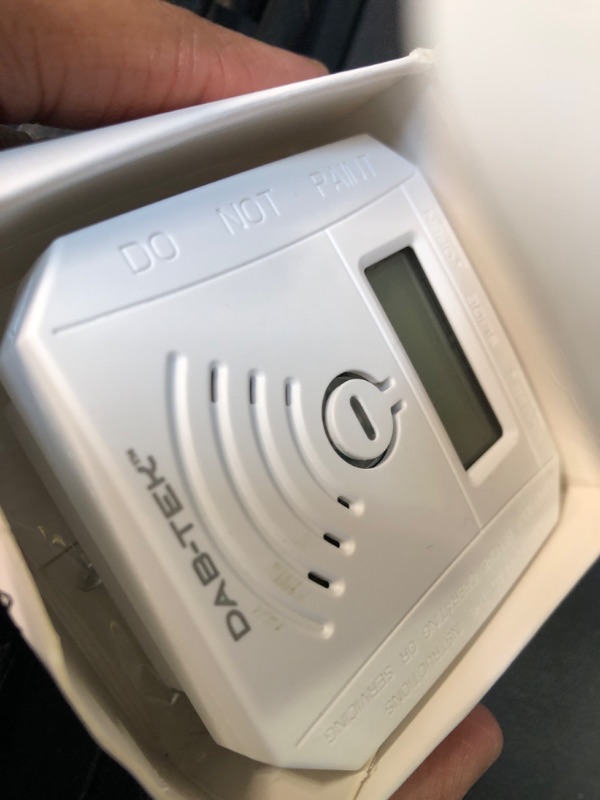 Photo 3 of DAB-TEK Carbon Monoxide Detector. This CO Detector complies with UL2034 & can be Used as a Portable Carbon Monoxide Detector/Travel Carbon Monoxide Detector Battery Powered (1-Pack)