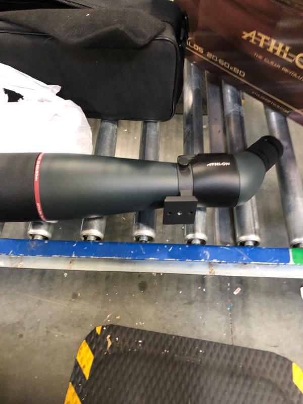 Photo 1 of Athlon Optics Talos 20-60x80 Spotter Scope - Durable Outdoor Equipment for Hunting, Shooting Targets & Bird Watching - Spotting Scope Perfect Addition to Hunting Accessories Charcoal Grey