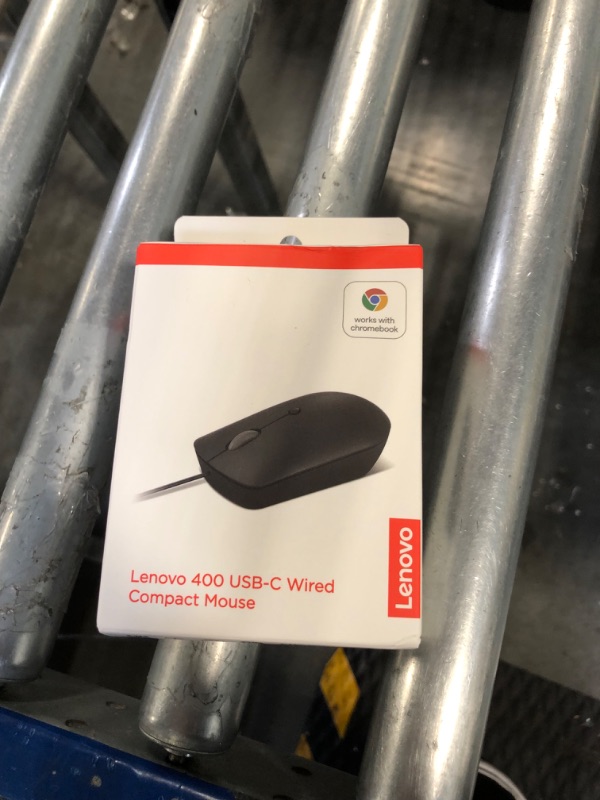 Photo 2 of Lenovo 400 USB-C Compact Wired Mouse, Black