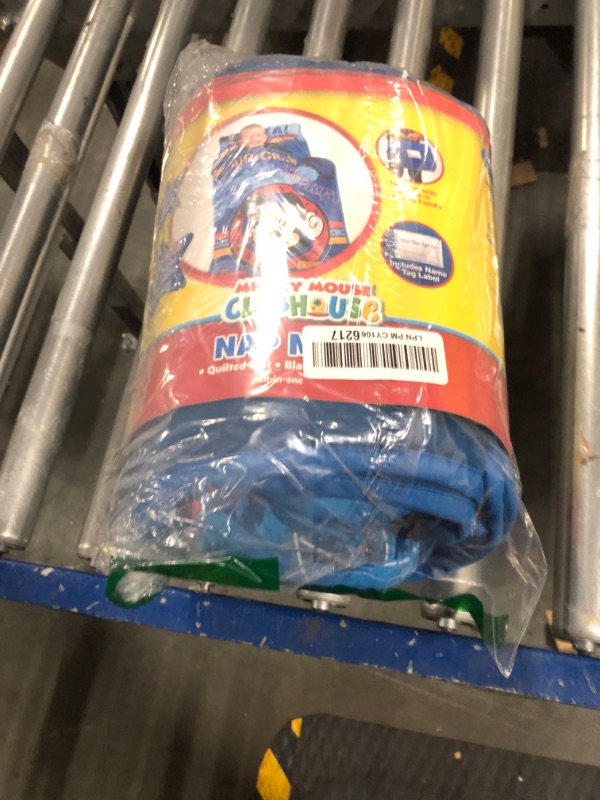 Photo 1 of Disney Mickey's Toddler Rolled Nap Mat, Flight Academy Mickey Mouse - Flight Academy