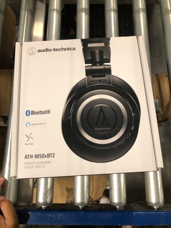 Photo 1 of Audio-Technica ATH-M50xBT2 Wireless Over-Ear Headphones Black Wireless Headphone
