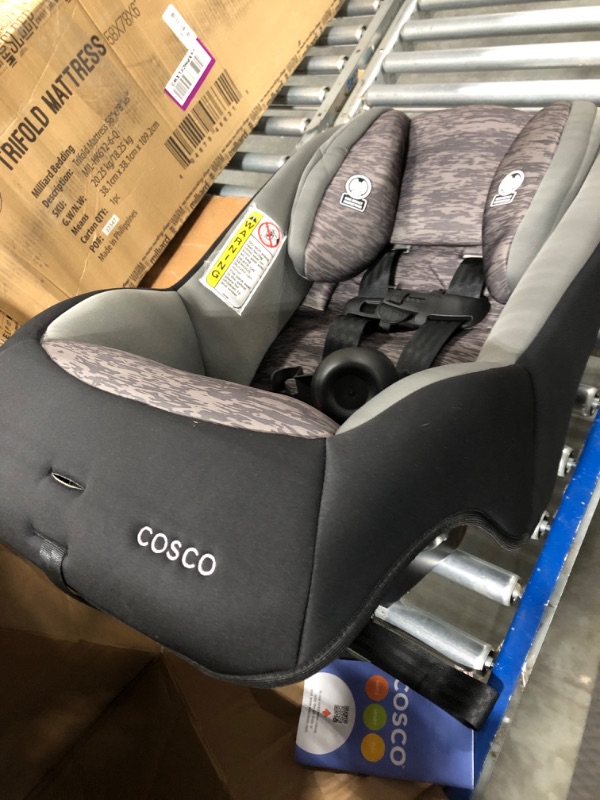 Photo 2 of Cosco Mighty Fit 65 DX Convertible Car Seat (Heather Onyx Gray)